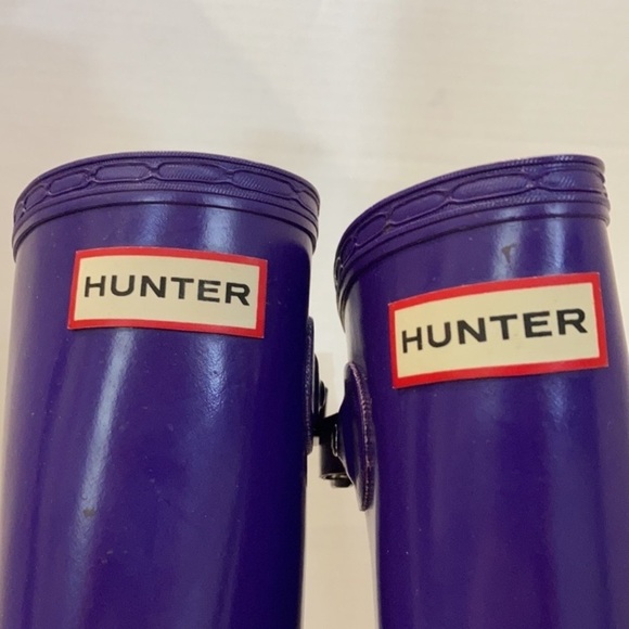 Hunter Royal Purple Glossy Classic Size US 5 - Picture 13 of 14